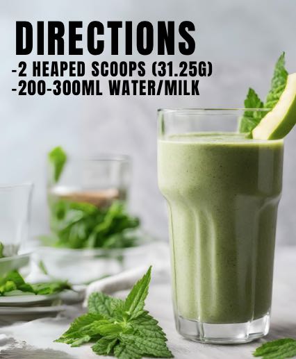 hemp protein mixing directions banner